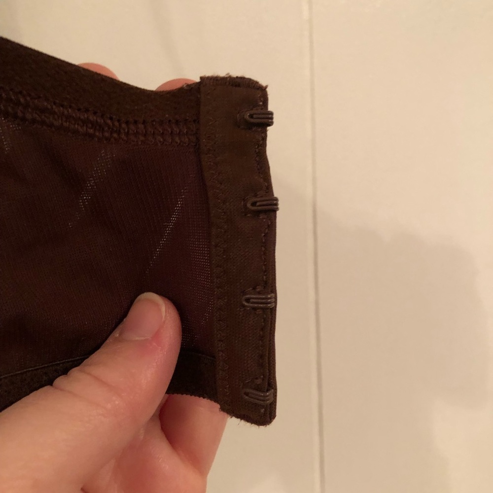 Cacique Solid Brown Full Cup Coverage Bra 42ddd - image 6